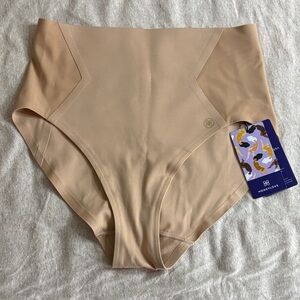 Honeylove Women's Seamless High-Rise Pantie-Crossover Brief Tummy Control